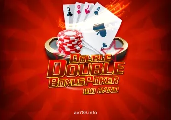 ae789 Double Double Bonus Poker 100 Hand Casino Game
